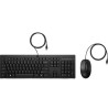 HP TECLADO Y RATON CON CABLE COMBO 225