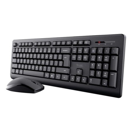 TRUST TECLADO Y RATON INALAMBRICO PRIMO NEGRO