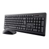 TRUST TECLADO Y RATON INALAMBRICO PRIMO NEGRO