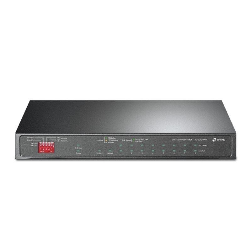 TP-LINK SWITCH DE DE ESCRITORIO 10 PUERTOS CON POE+ DE 8 PUERTOS