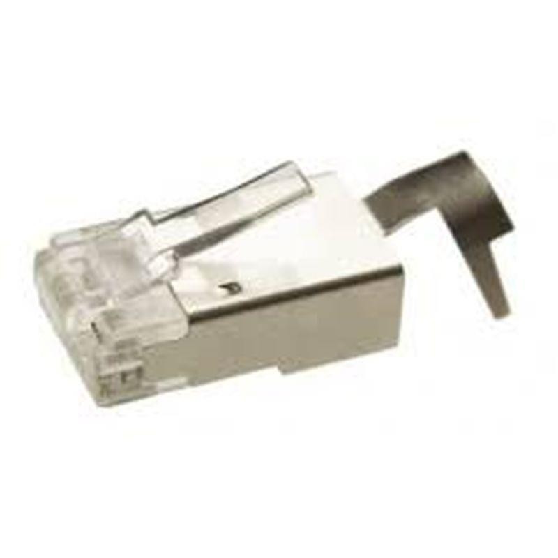LAPARA CONECTOR RJ45 MACHO CA7 - STP/FTP - GUÍA INTERNA 10UD