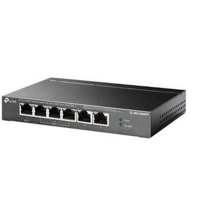 TP-LINK SWITCH DE 6 PUERTOS GIGABIT CON POE+ DE 3 PUERTOS Y POE++ DE 1 PUERTO