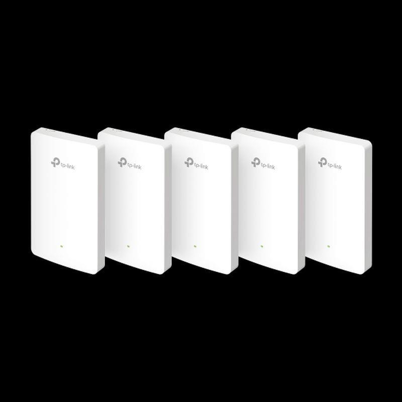 TP-LINK PUNTO DE ACCESO EAP615-WALL WIFI 6 AX1800 MONTAJE EN PARED PACK 5