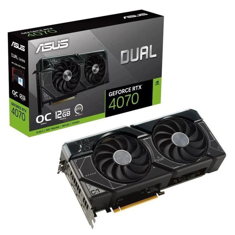 ASUS TARJETA GRAFICA RTX 4070 OC 12GB GDDR6