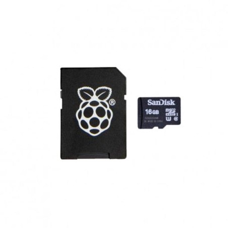 RASPBERRY MICRO SD 16GB NOOBS PARA RASPBERYY PI 4