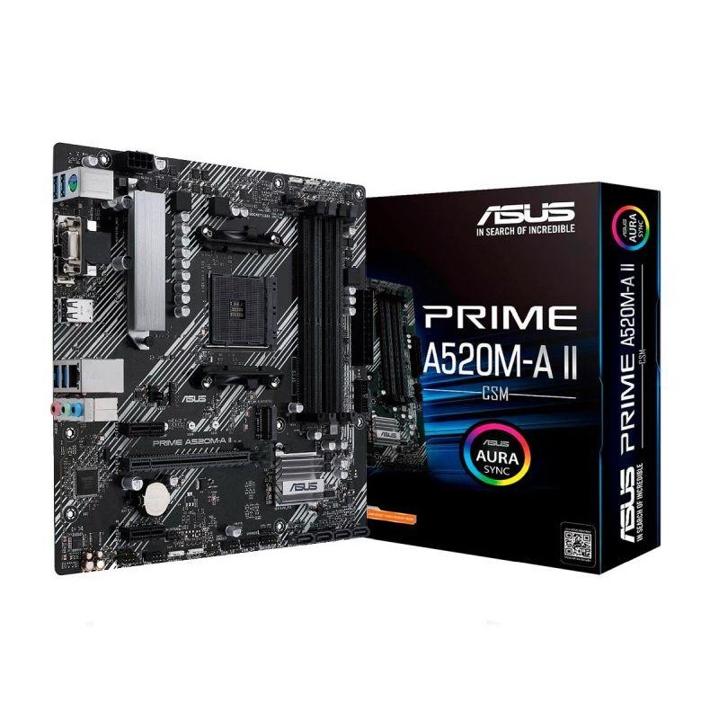 ASUS PLACA BASE PRIME A520M-A II SOCKET AM4 MICRO ATX