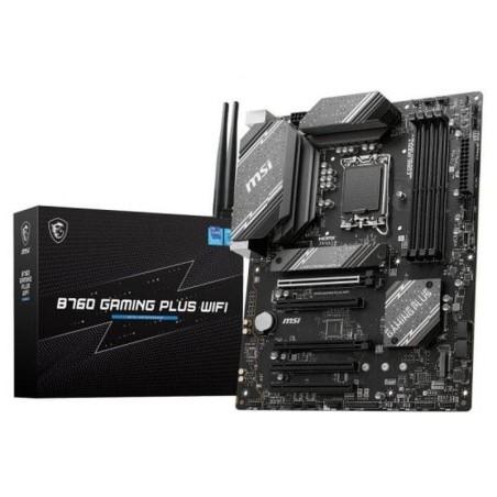 MSI PLACA BASE B760 GAMING PLUS WIFI INTEL B760 LGA 1700 ATX 4xDDR5.