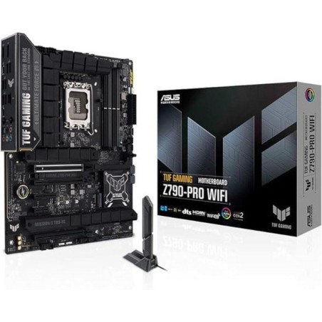 ASUS PLACA BASE TUF GAMING Z790-PRO WIFI LGA1700 GEN 14-13.ª / 4xDDR5 / 4xM.2