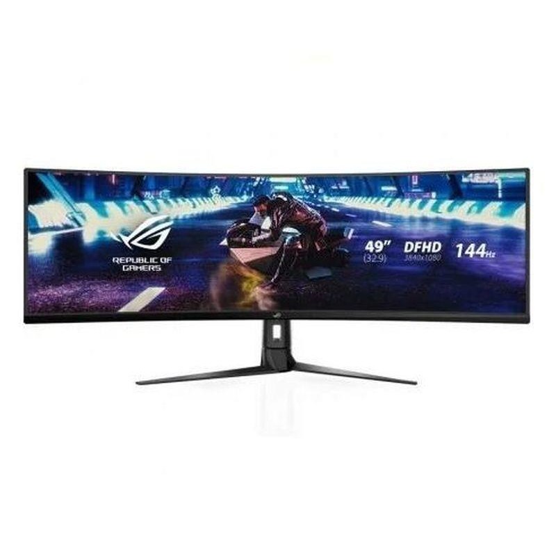 ASUS MONITOR GAMING ULTRAPANORAMICO CUVO ROG STRIX XG49VQ 45 NEGRO DUAL UHD/ 2xHDMI /1xDP/ 2xUSB 3.0/ VA MULTIMEDIA 4MS