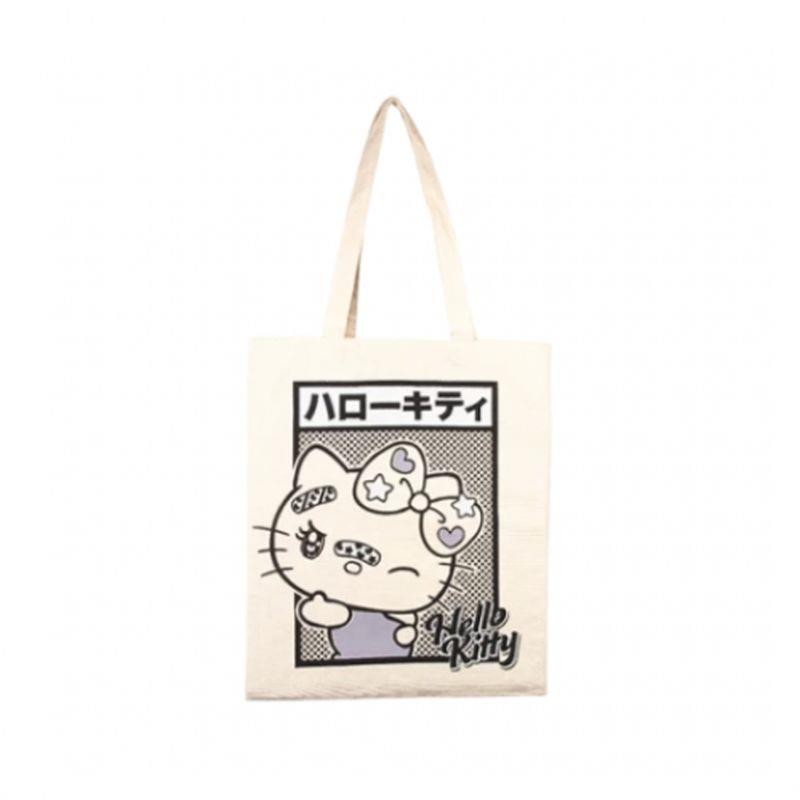 KONIX BOLSA TOTE BAG HELLO KITTY WINK