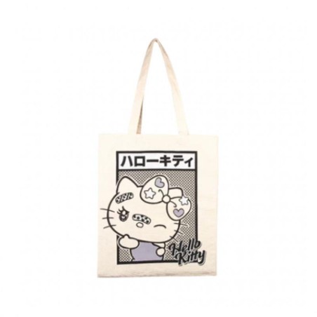 KONIX BOLSA TOTE BAG HELLO KITTY WINK