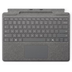 MICROSOFT TECLADO SURFACE PRO 10 PLATINO CON RANURA PARA EL LAPIZ