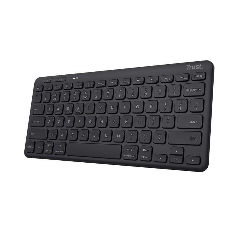 TRUST TECLADO INALAMBRICO LYRA NEGRO