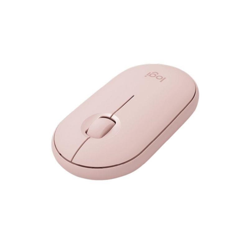 LOGITECH RATON INALAMBRICO PEBBLE M350 ROSA