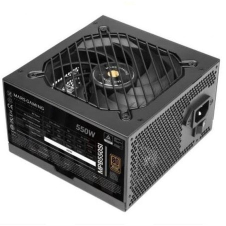 MARS GAMING FUENTE DE ALIMENTACION MPB550SI/ 550W 80PLUS BRONZE