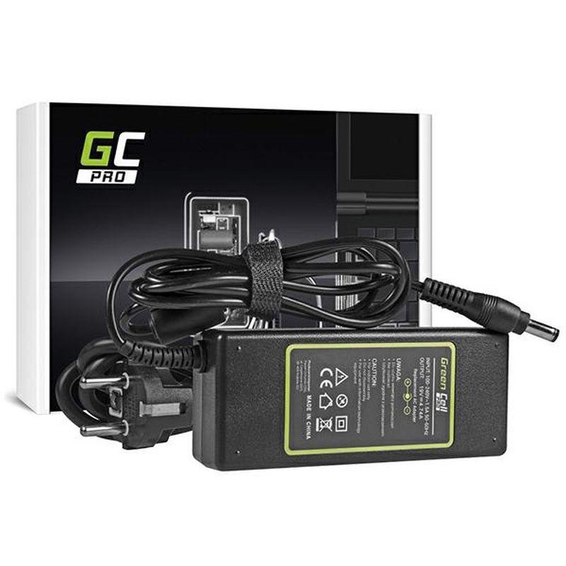CARGADOR PARA PORTÁTIL ACER / ASUS / TOSHIBA 90W 19V 4.74A 5.5 mm x 2.5 mm GREENCELL / AD27AP