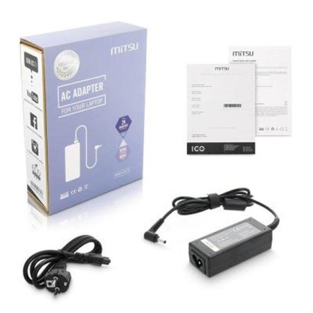 CARGADOR PARA PORTÁTIL ASUS 45W 19V 2.37A 4.0 mm x 1.35 mm Mitsu