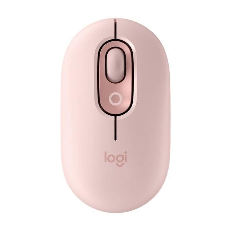 LOGITECH RATON INALAMBRICO POP MOUSE ROSA