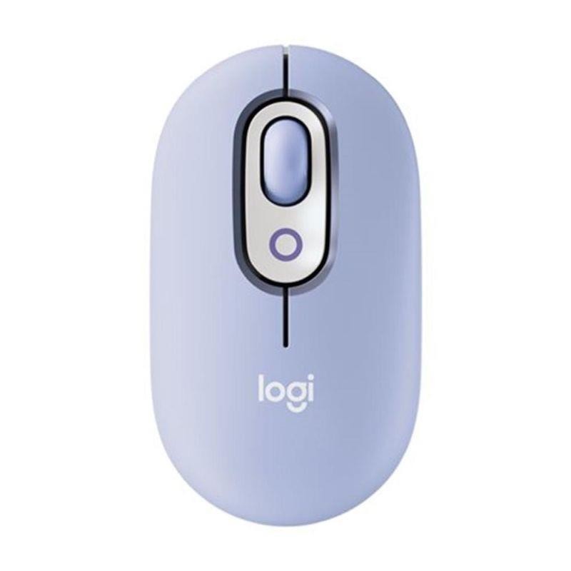 LOGITECH RATON INALAMBRICO POP MOUSE LILA