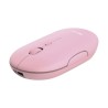 TRUST RATON INALAMBRICO PUCK ROSA