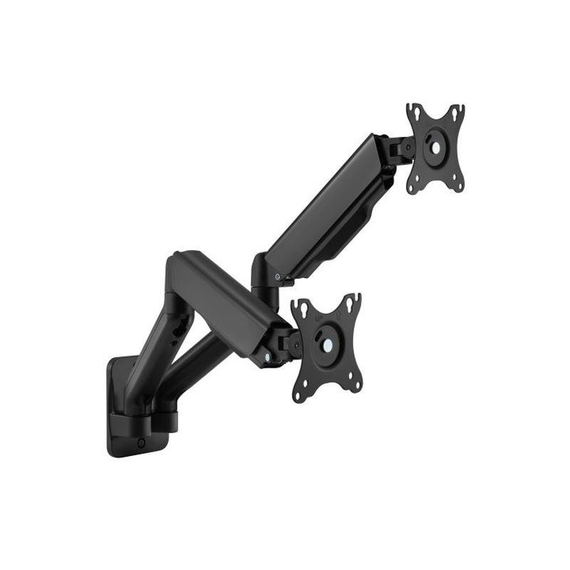 EQUIP SOPORTE PARED ORIENTABLE PARA 2 PANTALLAS 17-32 9KG