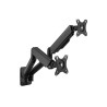 EQUIP SOPORTE PARED ORIENTABLE PARA 2 PANTALLAS 17-32 9KG