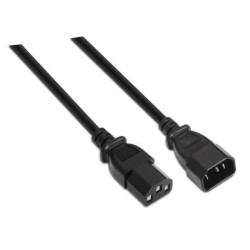 AISENS CABLE DE ALIMENTACION CPU C13/H-C14/M NEGRO 1,5 M