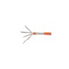 EQUIP BOBINA DE CABLE S/FTP CAT 7 100M NARANJA
