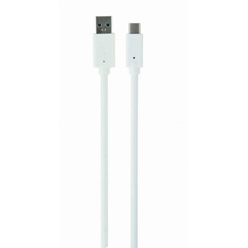 GEMBIRD CABLE USB 3.0 TIPO A MACHO/ C MACHO 0.1M BLANCO