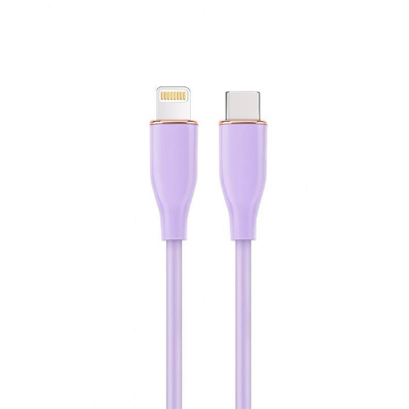 GEMBIRD CABLE USB-C A LIGHTNING 1,5M VIOLETA SILICONA