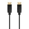 AISENS CABLE DISPLAYPORT 1.2 CCS 4K M/M 1.5M NEGRO