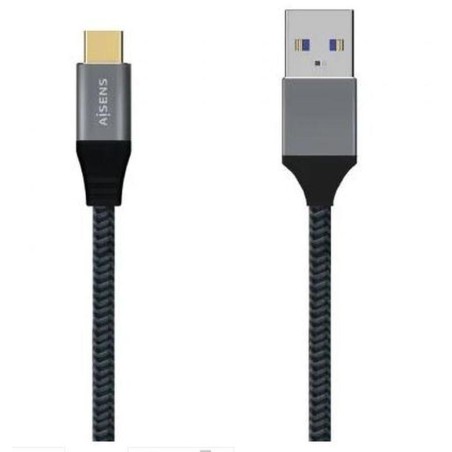 AISENS CABLE USB A USB-C 3.1 / 50 CM/ GRIS