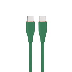 GEMBIRD CABLE USB-C A USB-C 1,5M VERDE SILICONA