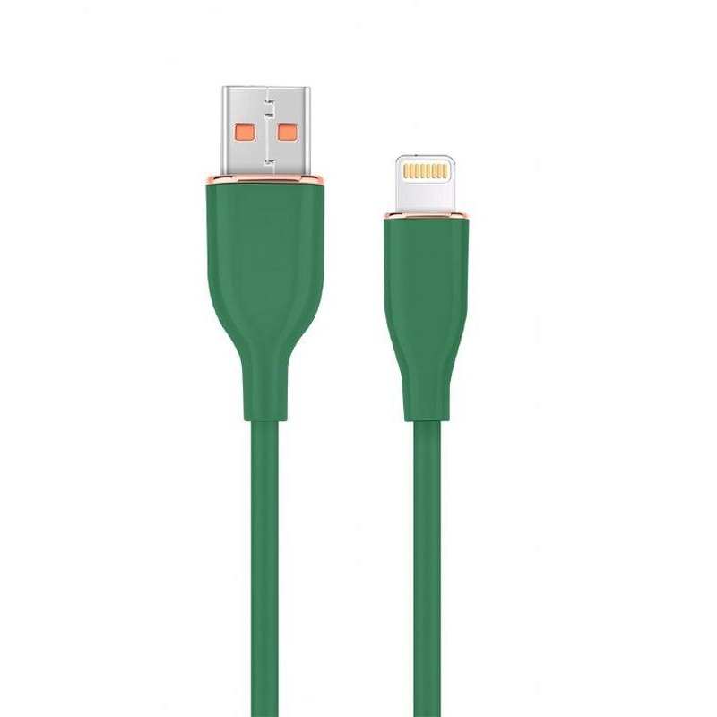 GEMBIRD CABLE USB A LIGHTNING 1,5M VERDE SILICONA