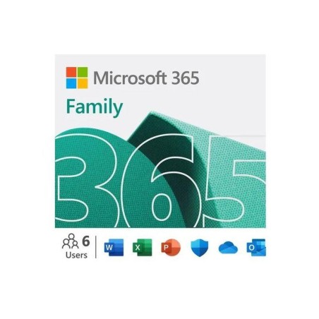 MICROSOFT 365 FAMILY 6 USUARIOS EN EL MISMO HOGAR LICENCIA 1 AÑO