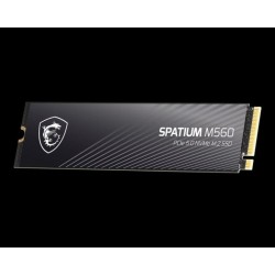 MSI DISCO DURO SSD M.2 NVMe 2TB SPATIUM M560 Velocidad de lectura 10300 MB/s - Velocidad de escritura 8700 MB/s