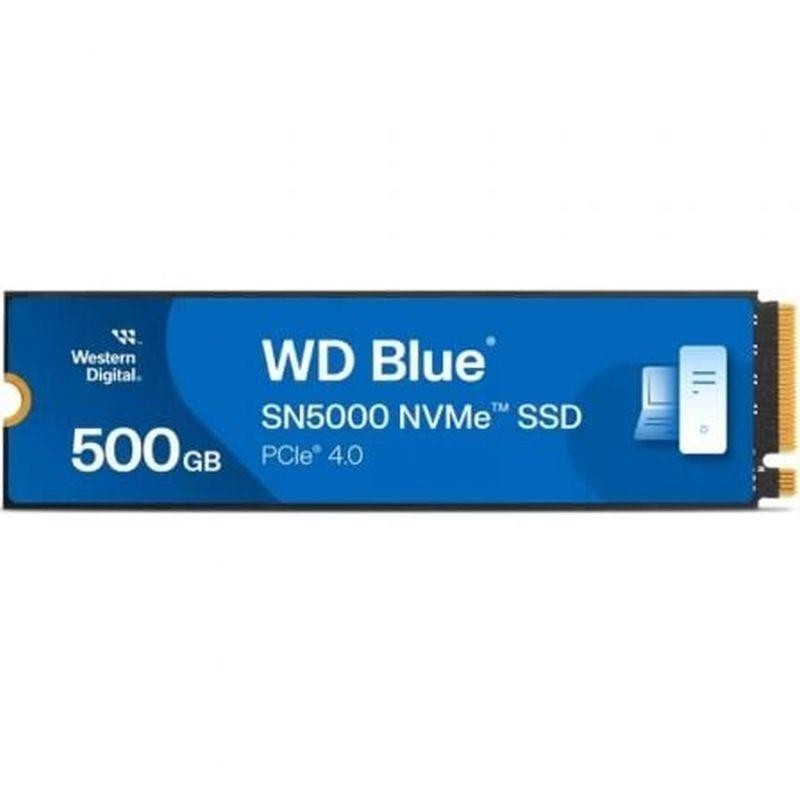 WESTERN DIGITAL DISCO DURO WDS500G4B0E 500GB M.2 2280 PCIE BLUE LECTURA 5000MB/s - ESCRITURA 4.000 MB/s