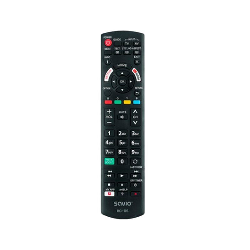 SAVIO MANDO TV RC-06 COMPATIBLE PANASONIC SMART TV