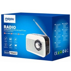 GENERICA RADIO PORTATIL TR9437 BLANCO