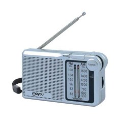 GENERICA RADIO PORTATIL YH0003 PLATA