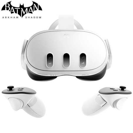 META QUEST GAFA DE REALIDAD VIRTUAL 3 512GB BLANCO +JUEGO BATMAN: ARKHAM SHADOW