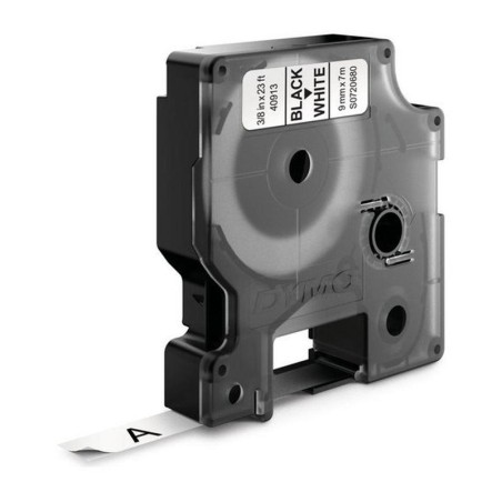 DYMO CINTA LAMINADA 40913 LM D1 9x7 9mmx7m Negro/blanco