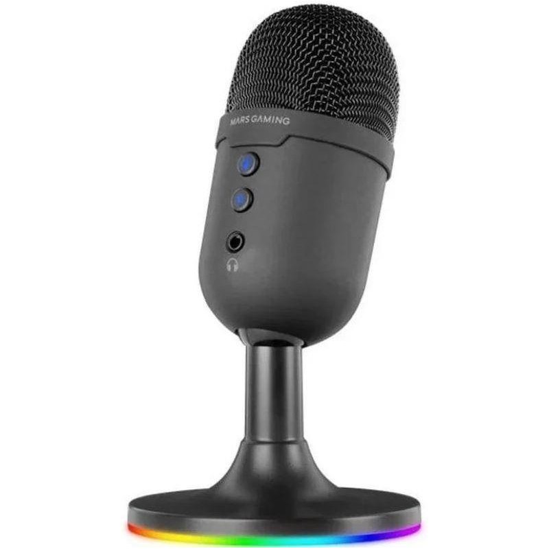 MARS GAMING MICROFONO SOBREMESA MMIC-CX NEGRO USB 2.0