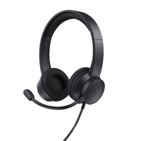 TRUST AURICULARES DIADEMA AYDA 25089 MICROFONO INCORPORADO - CONECTOR 3.5MM