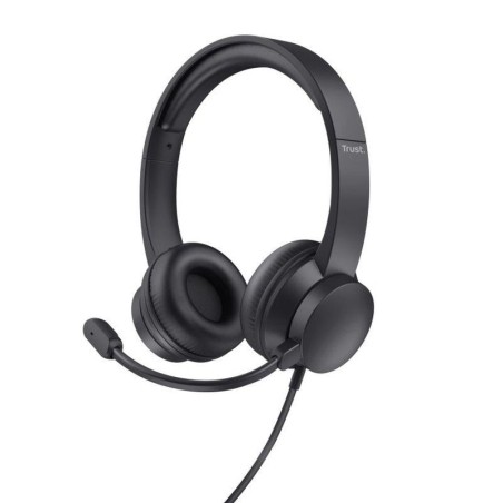TRUST AURICULARES DIADEMA AYDA 25088 MICROFONO INCORPORADO - CONECTOR 3.5MM