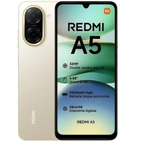 XIAOMI SMARTPHONE REDMI A5 4GB 128GB ORO 4GB /128GB / 6.88