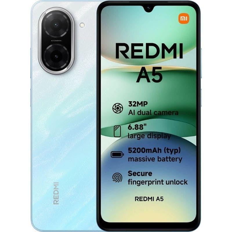 XIAOMI SMARTPHONE REDMI A5 3GB 64GB AZUL 3GB / 64GB / 6.88