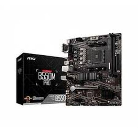 MSI PLACA BASE A520M PRO SOCKET AM4 A520,2DDR4,64GB,VGA+HDMI+DP,GBLAN,4SATA3+1XM.2,6USB3.2,MATX