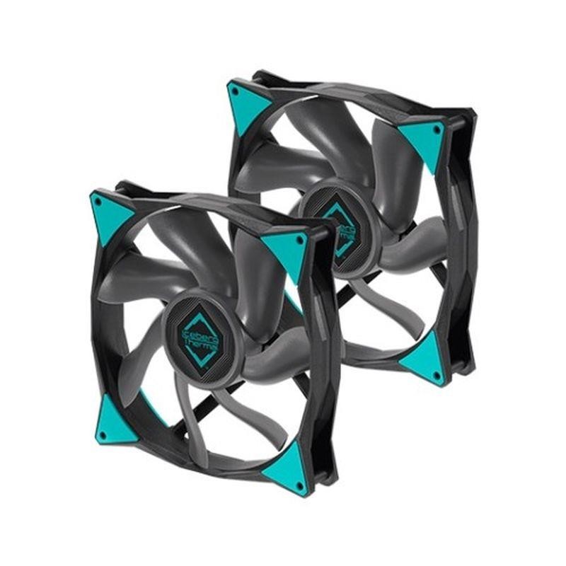 ICEBERG-THERMAL VENTILADOR 140X140MM ARGB BLACK 2P 1600RPM/PWM/ARGB