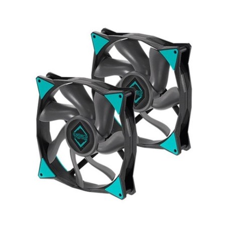 ICEBERG-THERMAL VENTILADOR 140X140MM ARGB BLACK 2P 1600RPM/PWM/ARGB